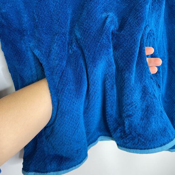 Patagonia Polartec 1/4 snap-T blue outdoor pullover sweater women's size XS - Picture 4 of 16